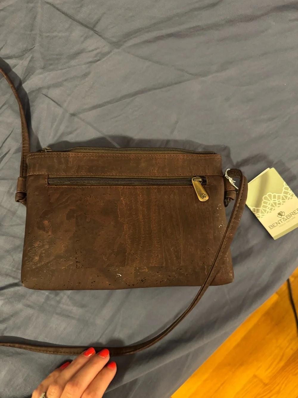 Bent & Bree Iris Cork Crossbody